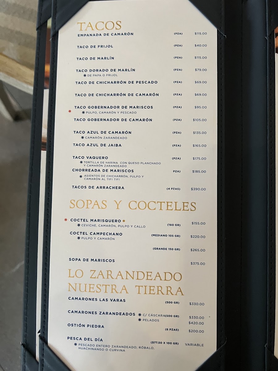 Menu - Campomar MasarykPhoto 5