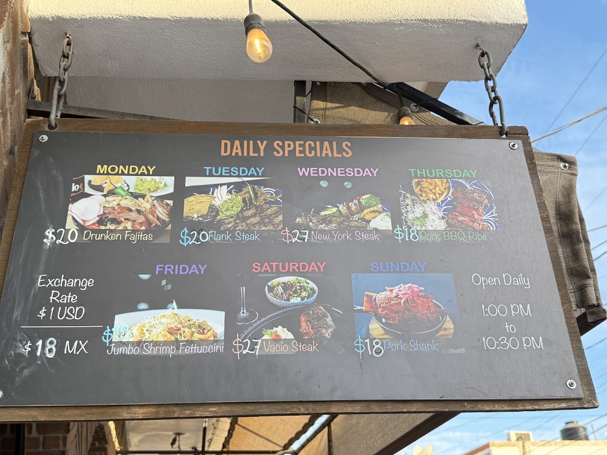 Menu - El PeregrinoPhoto 4