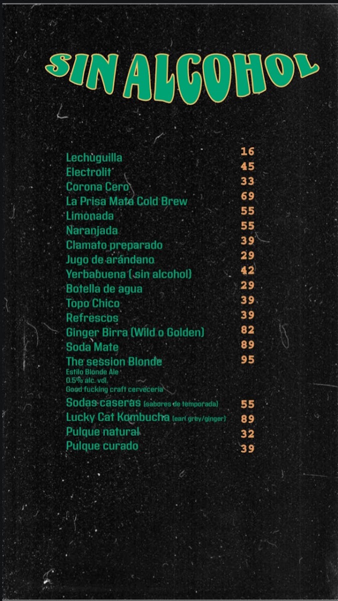 Farmacia Rita PérezMenu 7