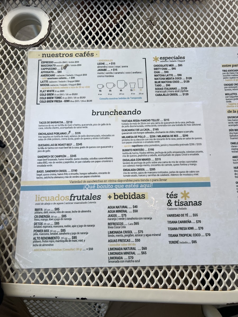 Menu - Somos CrisolPhoto 10