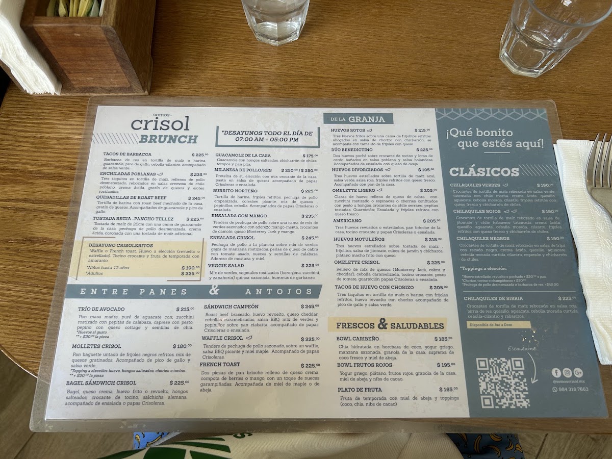 Menu - Somos CrisolPhoto 4