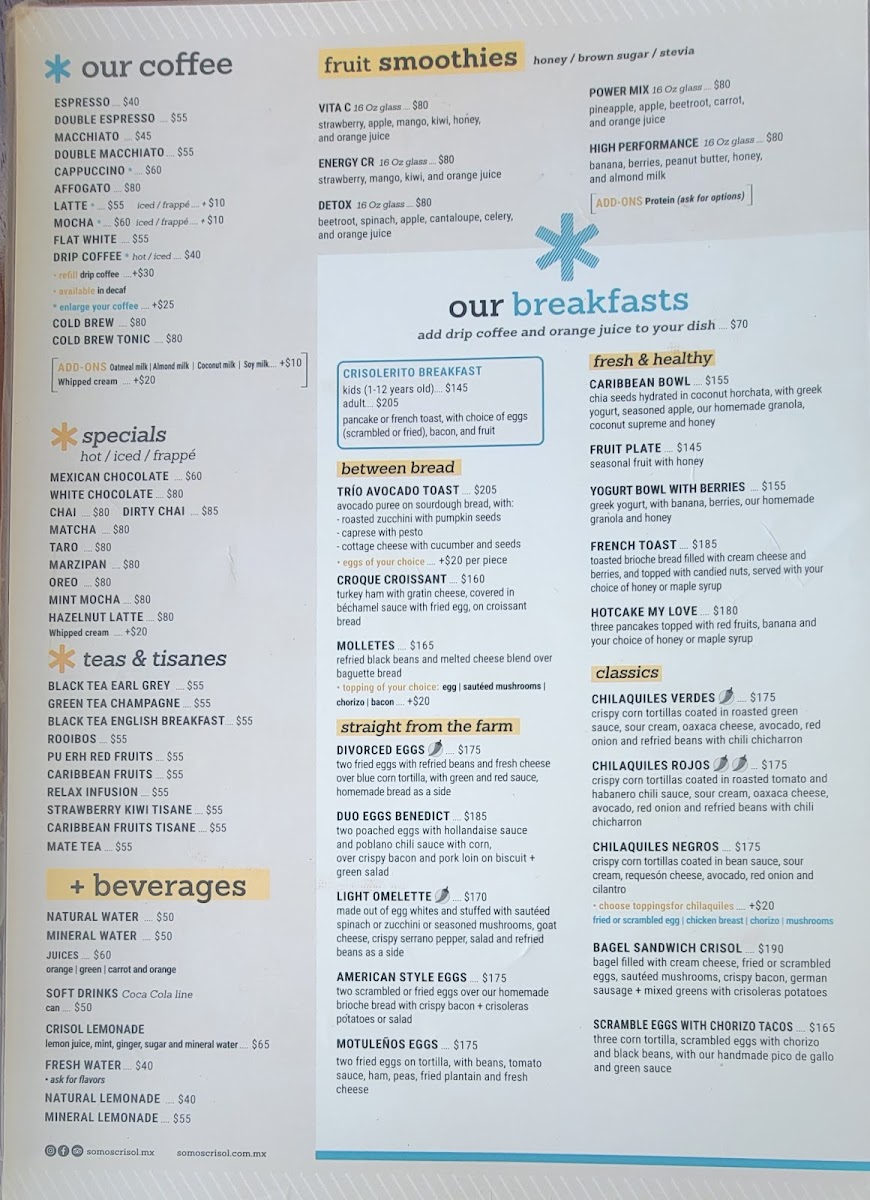 Menu - Somos CrisolPhoto 8