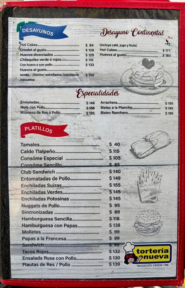 Torteria Nueva MenuPhoto 3