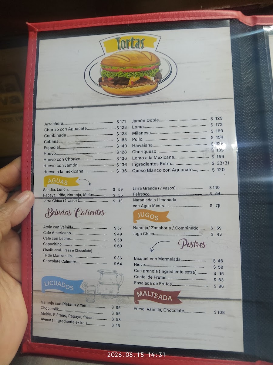 Torteria Nueva MenuPhoto 7