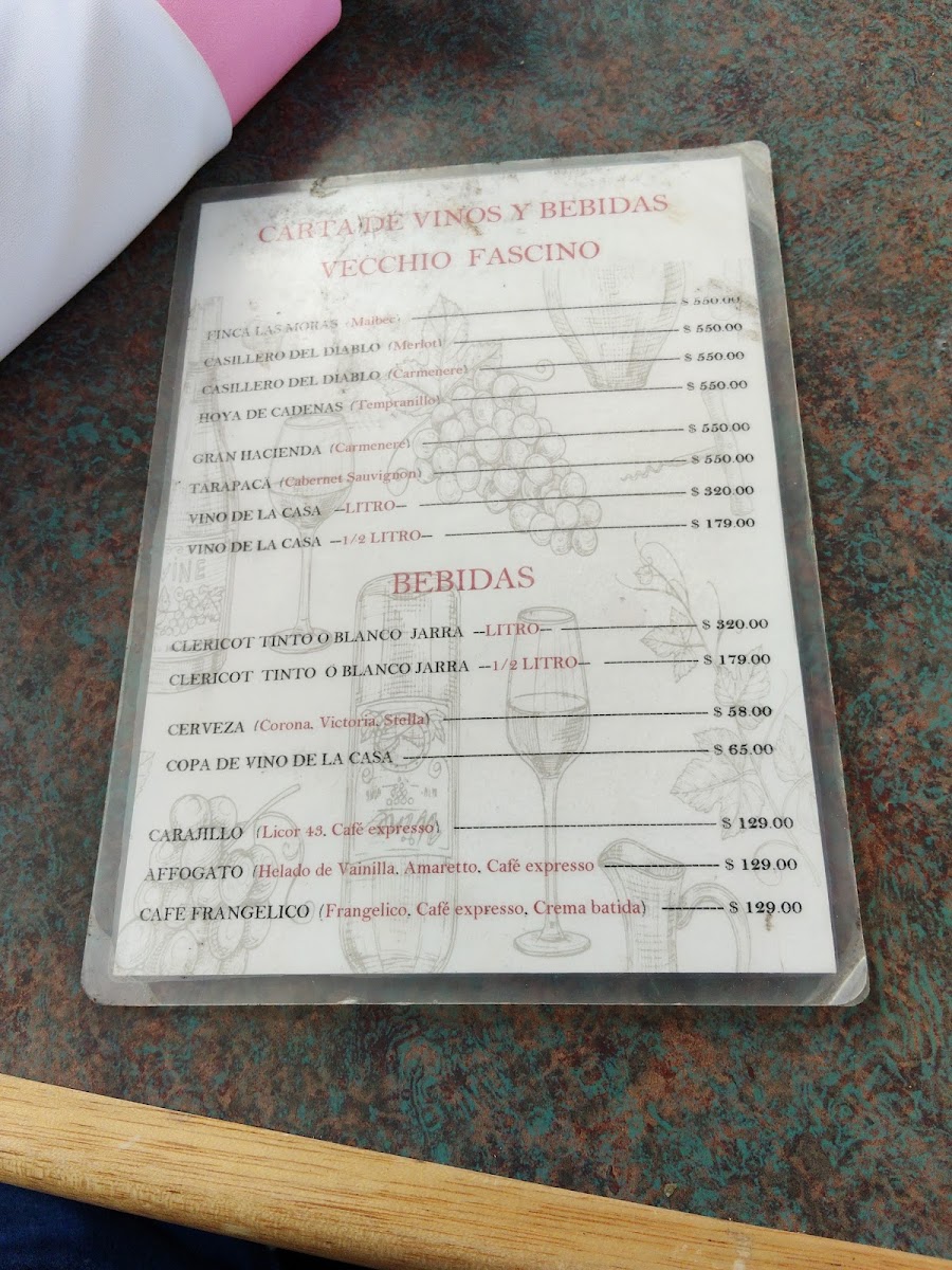 Vecchio Fascino Pizza E CaffeMenu 4