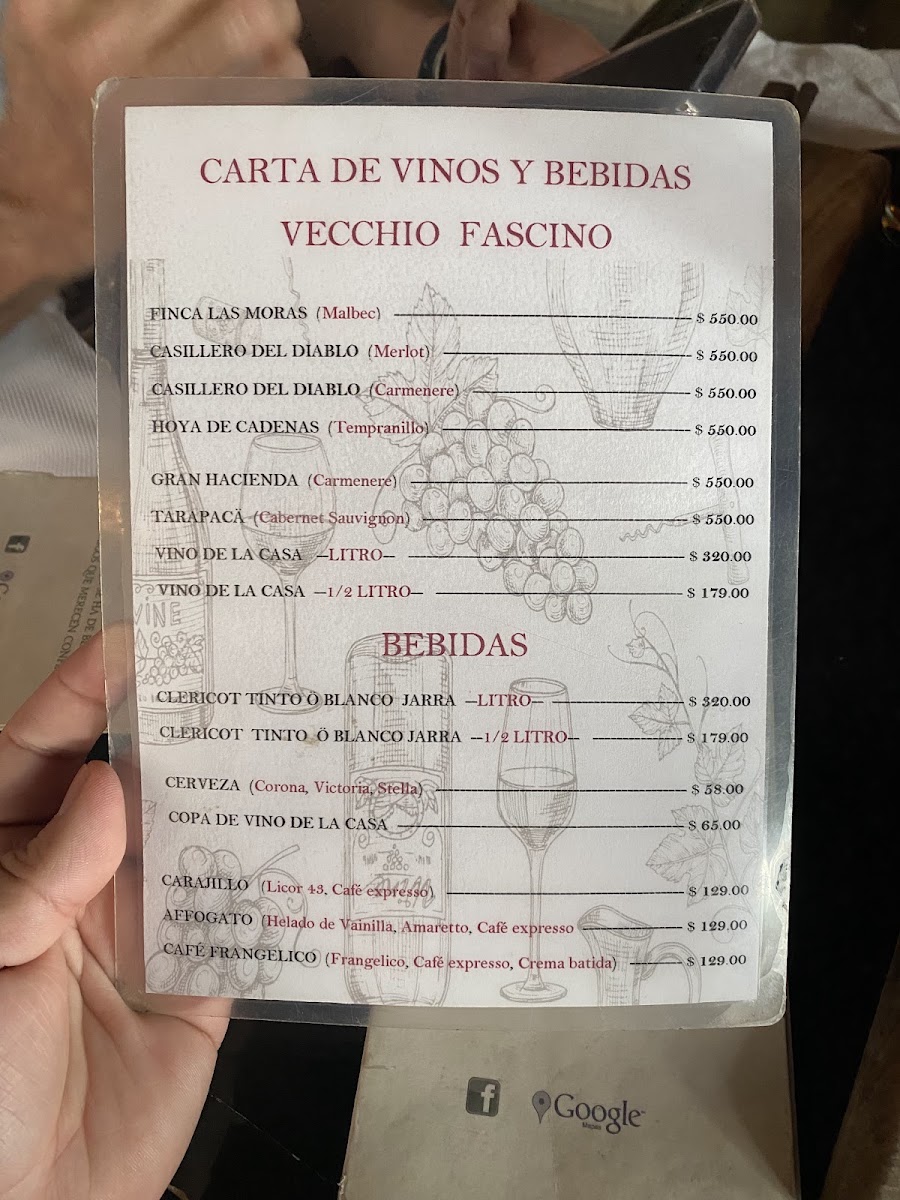 Vecchio Fascino Pizza E CaffeMenu 5
